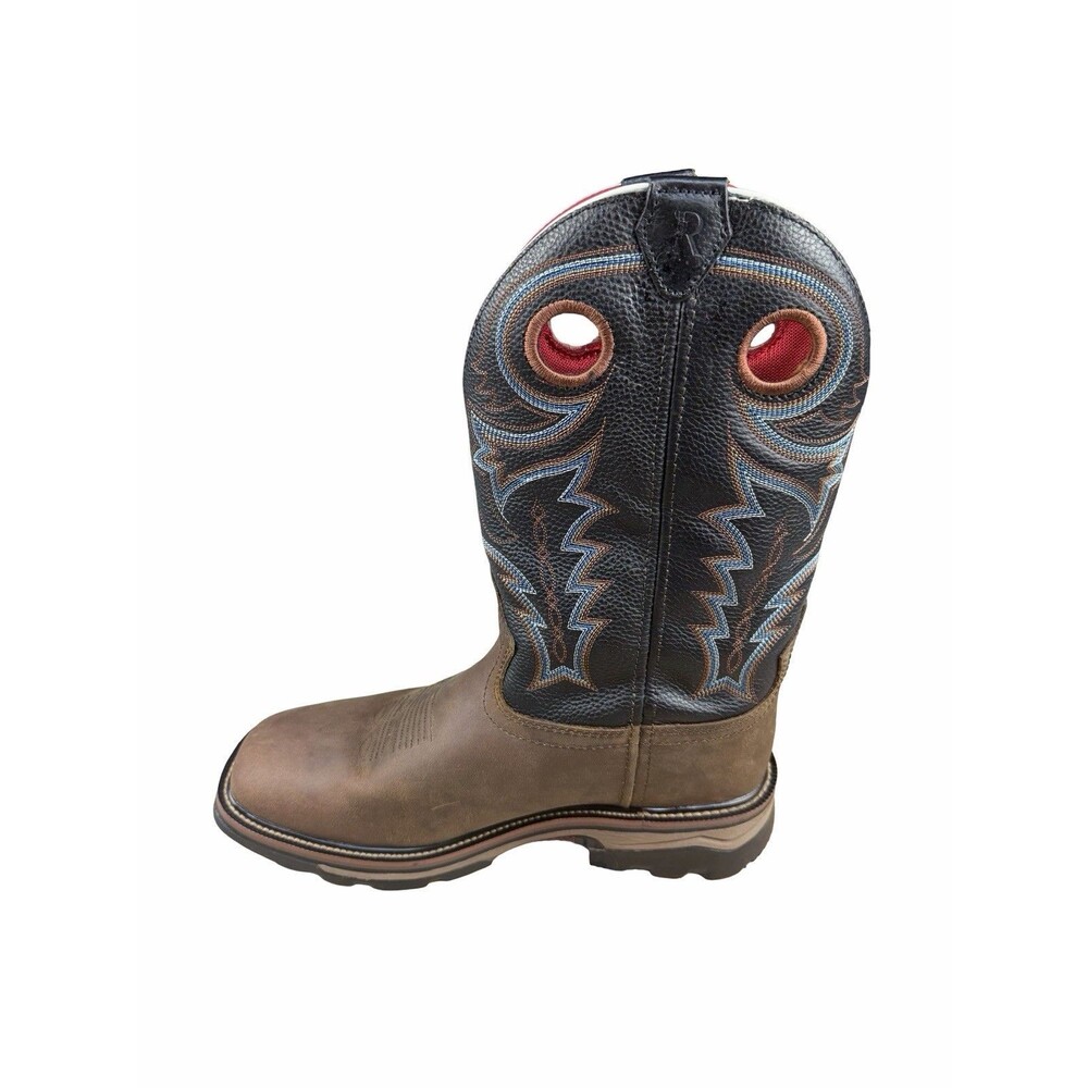 R. Watson RW1012W Men's Size 10 D Waterproof Leather Cowboy Work Boots NWOB - Picture 2 of 11